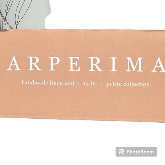 New✨ HarperIman Ashton 14'' Plush Linen Doll Positive Self Image - Picture 12 of 12